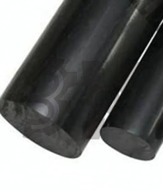 1PCS NEW PA Plastic Round Rod Stick Nylon Polyamide 25mm x 250mm Black