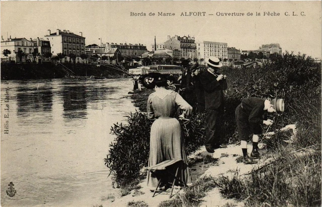 CPA AK ALFORT Marne Edges Peche Opening (672032)