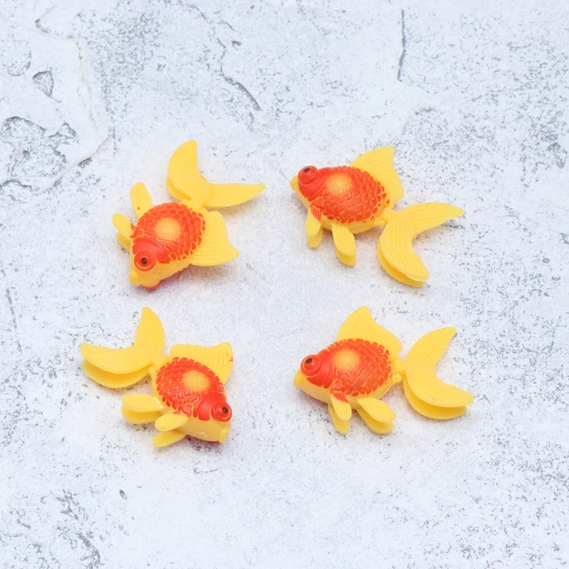 10 Pcs Dekoration Für Zu Hause Reptiliendekor Tier Goldfische