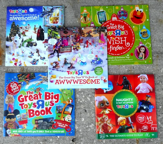 TOYS R US Christmas Big Book Catalogues set 2 22.50 PicClick