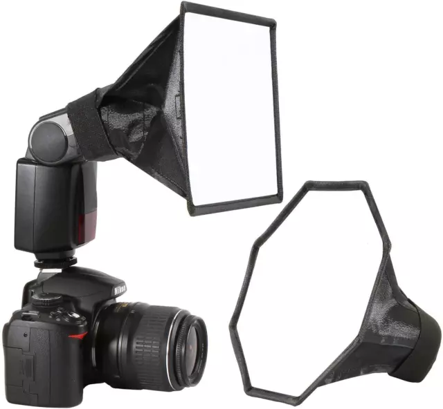 Waka Waka Universal-Blitzdiffusor Speedlight-Softbox-Kit, Faltbarer Blitzreflekt