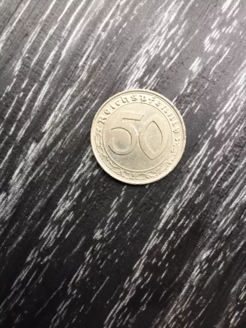 50 Reichspfennig 1938 E Mit Hk-kn