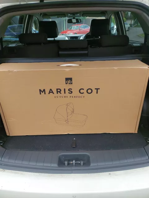 Cybex GB, Maris Cot, Carrycot Baby Dragonfire Rojo, Dosel, Totalmente Nuevo