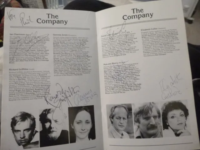 Chariots Of Fire IAN CHARLESON +13 Harry Potter hand signed After Aida programme