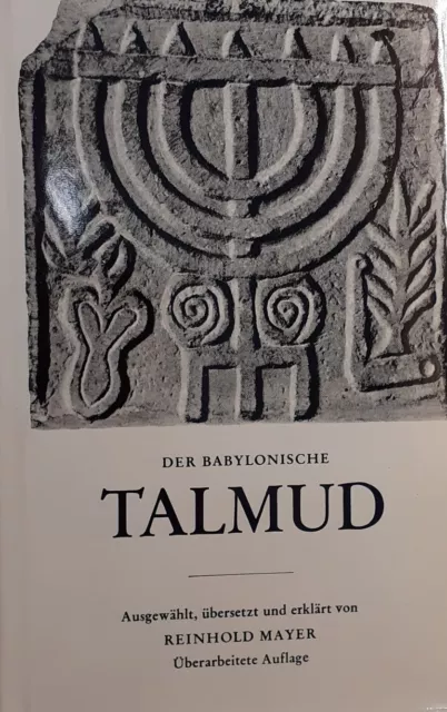 Der Babylonische Talmud ✡ Judentum ✡ 1979 erklärt von 🕎 Reinhold Mayer 🕎