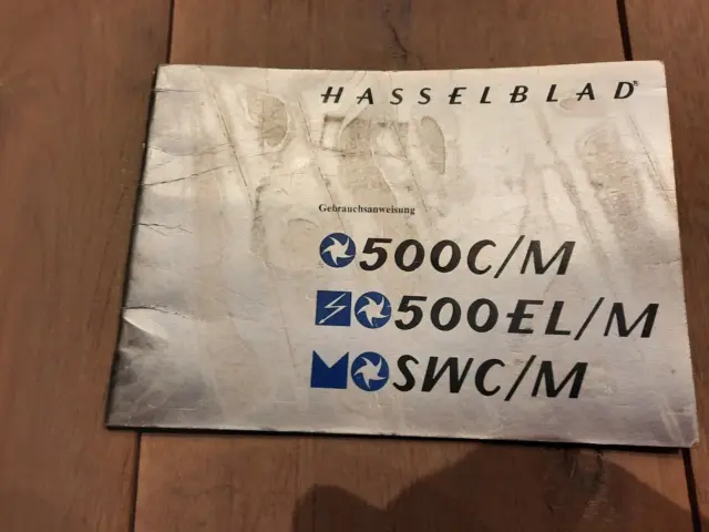 Hasselblad 500C/M 500EL/M SWC/M Gebrauchsanleitung Maual Deutsch