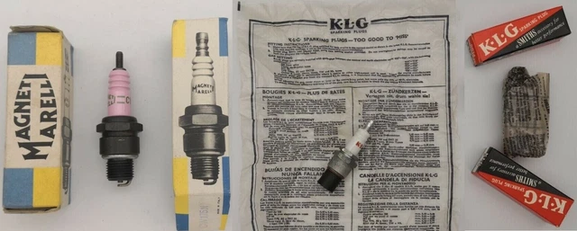 N. 5 MAGNETI MARELLI CW175N N. 5 KLG F70 Detachable Spark Plug New Old Stock