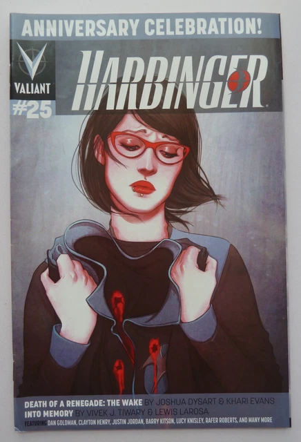 Harbinger #25 - 1st Printing - Cover B - Valiant July 2014 VF- 7.5