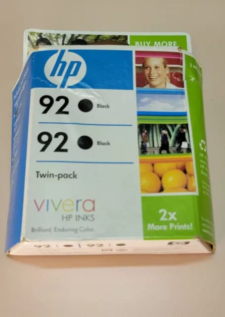 HP 92 Printer Ink Cartridges Genuine 5440 6310 1507 1510 C3140 C3150 C3180 7850