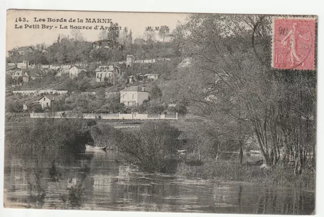 BRY SUR MARNE - Val de Marne - CPA 94 - the source of silver at Petit Bry