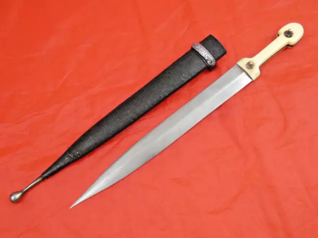 Handmade Caucasian Dagger Forged Sword Georgian Kindjal 