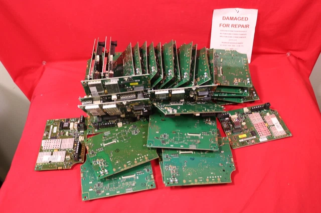 Lot of Approx 9 LBS 2.7 Ounce of Scrap Controller Logic Boards for GOLD Recovery
