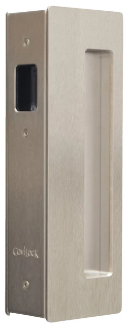 Cavilock CL400A-NL-34 Non-Latching Passage Pocket Door Pull for - Nickel