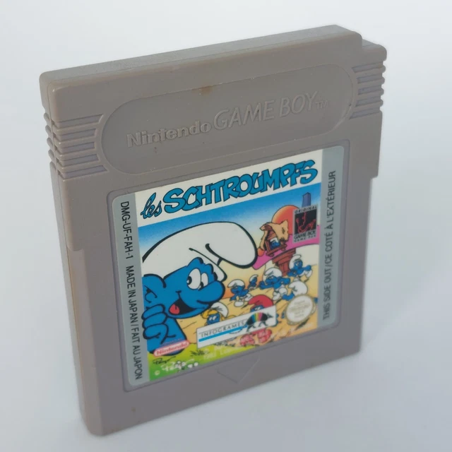 Jeu Game Boy - Le Cauchemar Des Schtroumpfs (Cartouche PAL) - Édition 1995 Infogrames
