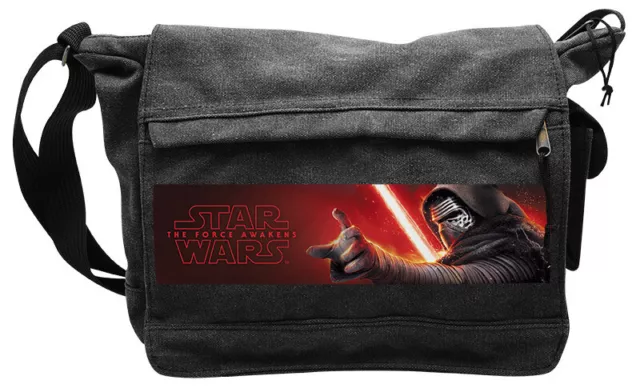 Star Wars VII The Force Awakens Kylo Ren Canvas Messenger Bag Borsa Tracolla