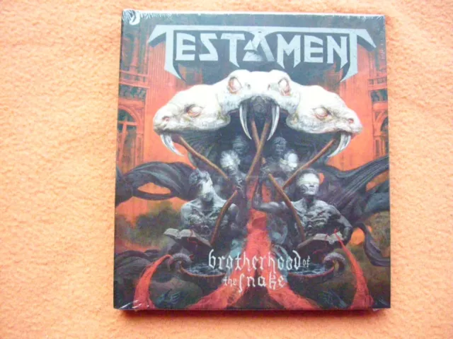 Testament  CD NEU + OVP Digibook Limited Edition Brotherhood of the Snake