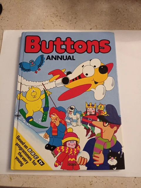 BUTTONS ANNUAL HARDBACK book based on BBC TV programme £6.99 - PicClick UK