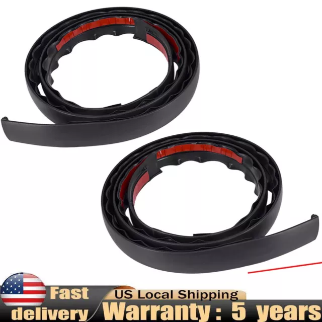 2Pcs 75551-04063 Rh&Lh Roof Drip Molding For 2005-2015 Toyota Tacoma Double Cab