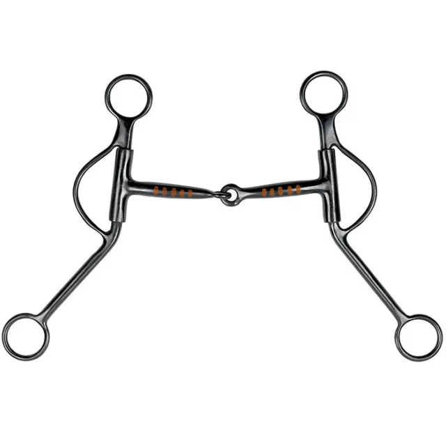 Snaffle Bit mit Shanks Westerngebiss