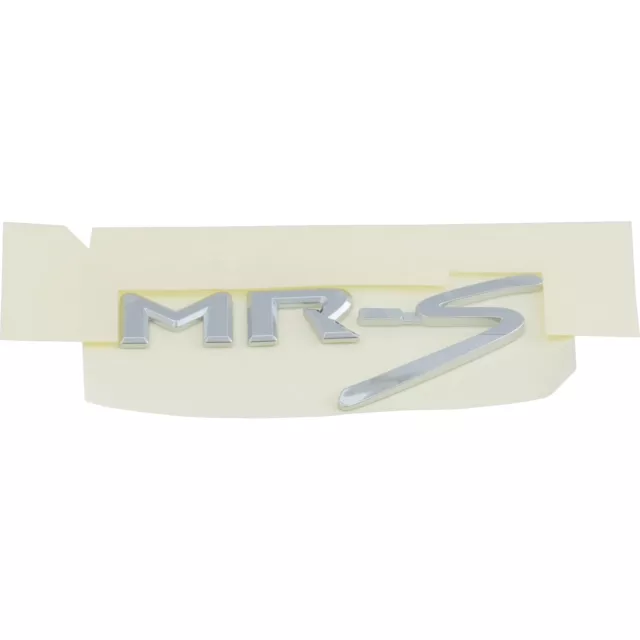 TOYOTA Genuine MR2 Spyder MRS Rear Emblem Badge Chrome 75471-17130