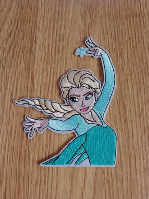 Elsa Frozen Iron Sew on Applique Patch The Ice Queen Disney