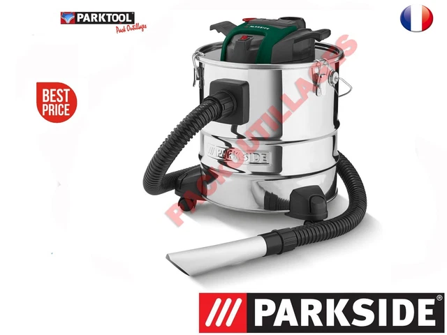 Pièces Détachées Pour Aspirateur à Cendres Parkside PAS 1200 C2 - Réservoir Métal, Tuyau, Filtres