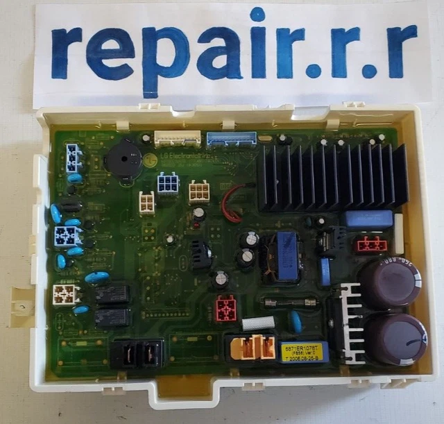 LG Washer Main Control Board – 6871ER1075J / 6871ER1078T – Tested & Working