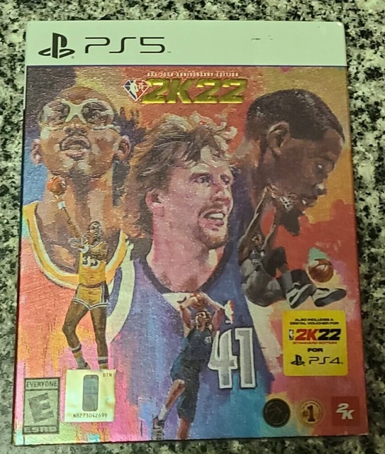 NBA 2K22 75TH Anniversary Sony PlayStation 5 BRAND NEW SELAED W