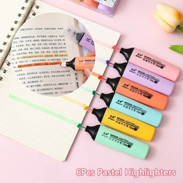 Marcador de texto lápices marcador lápiz escuela necesita marcador de texto pastel