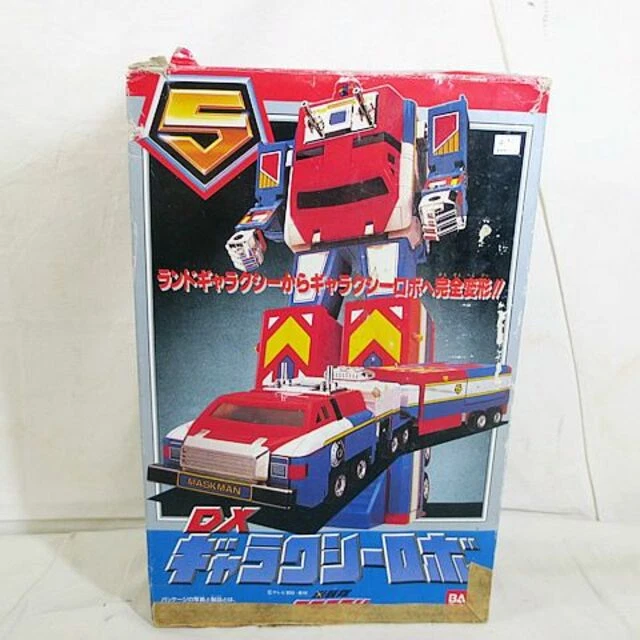 Fiveman Bandai – Force Rouge – Diecast – Japon – Bioman/Liveman – Boîte