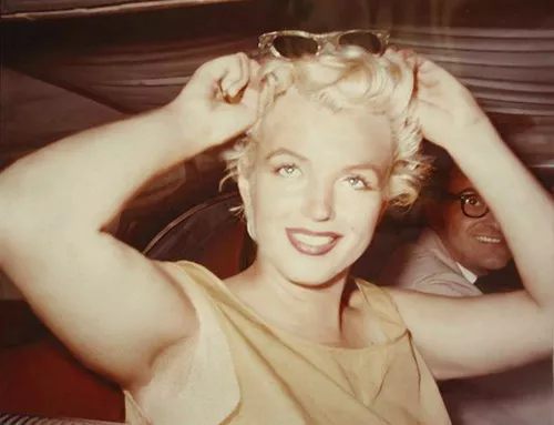 MARILYN MONROE BEAUTY IN A CAR (1) RARE 4x6 GalleryQuality PHOTO