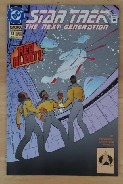 1992 DC Comics - Star Trek The Next Generation - #41