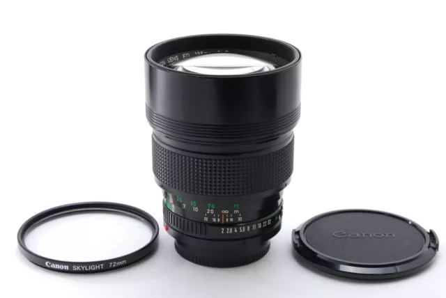 【MINT-】Canon New FD NFD 135mm f/2 MF Telephoto Lens From JAPAN