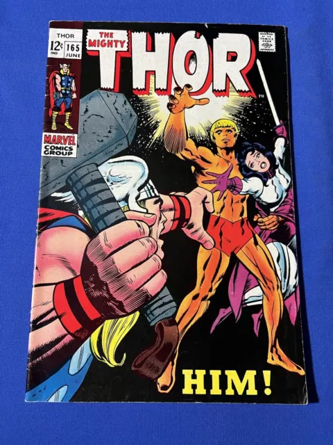 The Mighty THOR # 165  (1969)    HIGH GRADE    THE FIRST FULL APPEARANCE OF HIM!