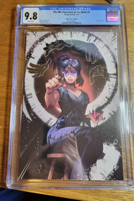 The Me You Love in the Dark #1 2021 Valentine Pasche Virgin Variant CGC 9.8 Rare