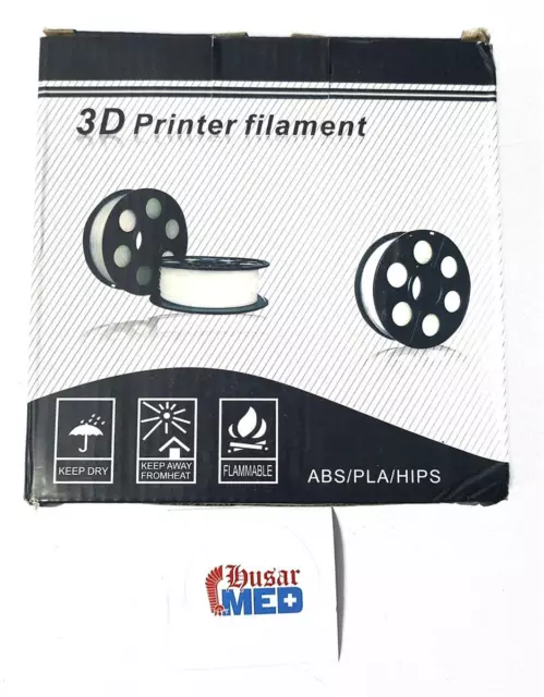 3D-Drucker PLA Filament 300g 1.75mm weiß