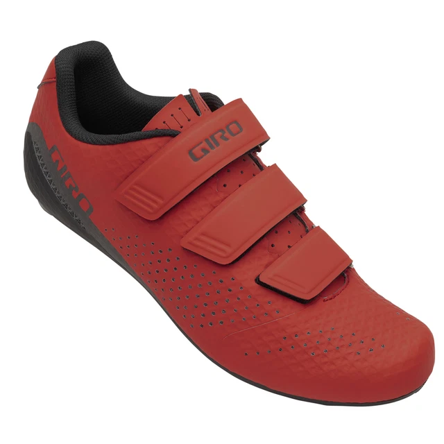 Mens SPD Road Cycling Shoes Giro Stylus Red Size 48 Black Friday Offer UK Seller