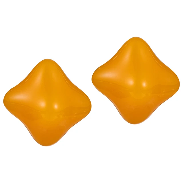 2 Pcs Resin Beeswax Handball Massage Fitness Silicone Lacrosse