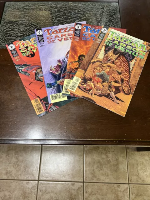 Tarzan Carson of Venus #1 2 3 4 complete (1998 Dark Horse series) Fine/Very Fine