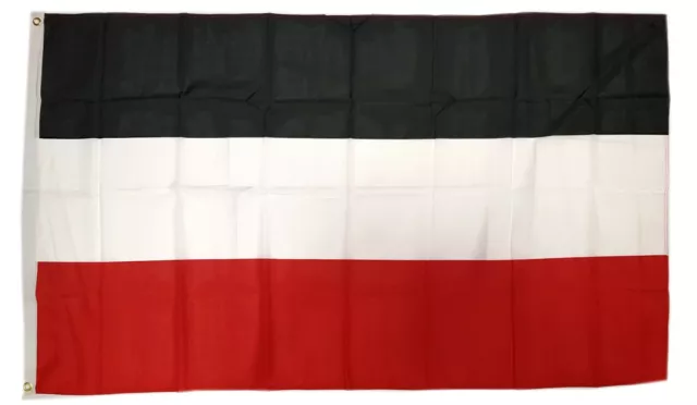 Flagge Fahne Deutsches Reich  90x150 cm Schwarz Weiß Rot Kaiserreich Flagge NEU