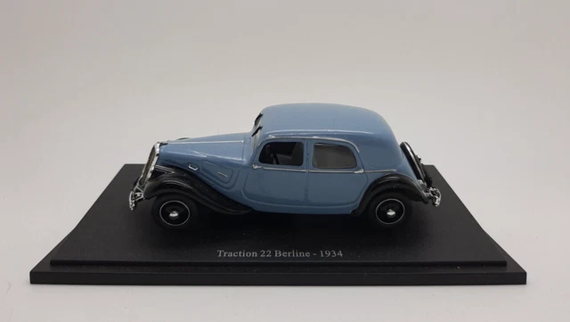 1:43 ATLAS NOREV UH Citroën Traction 22 Berline 1934