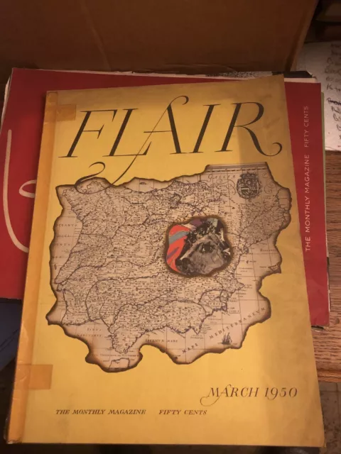 Flair Magazine March 1950 Men’s Women’s Fashion Art V1 N2 Beauty Decor Fiction Flair Magazine March 1950 Men’s Women’s Fashion Art V1 N2 Beauty Decor Fiction