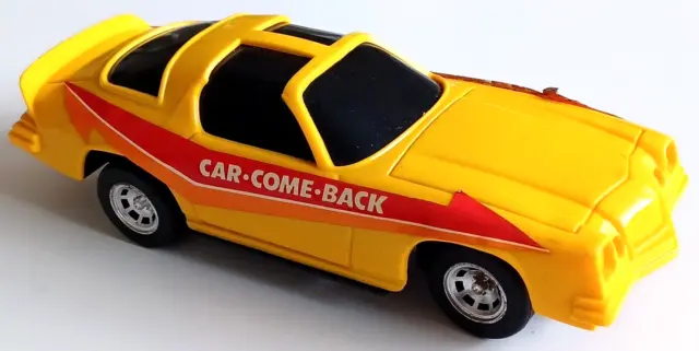 Chevrolet Camaro Gelb Plastik Car-Come-Back-Funktion Von Buddy-L Corp. Von 1981