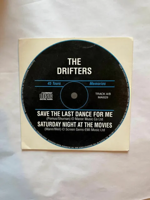 The Drifters - save the Last Dance for Me - 45 RPM Memories / CD Album