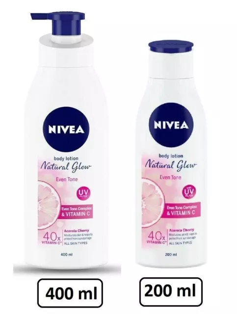 NIVEA Lotion pour le corps blanchissant un ton uniforme protection UV 200 ml