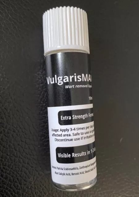 VulgarisMAX Wart & Genital Wart Remover, Guaranteed cream to work or Money Back 2