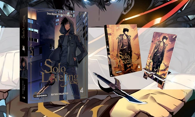 SOLO LEVELING TOME 4 - Coffret Édition collector Limitée - NEUF - RARE