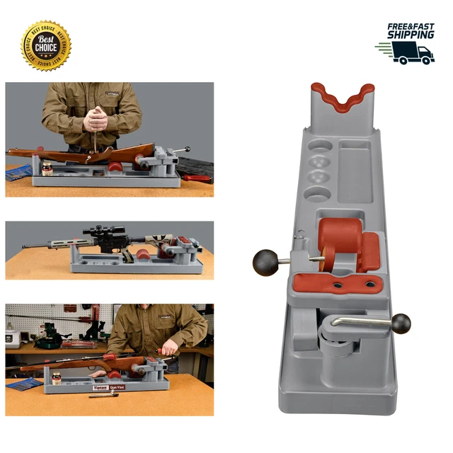 GUN VISE CLEANING Maintenance Center Rifle Shotgun Range Stand