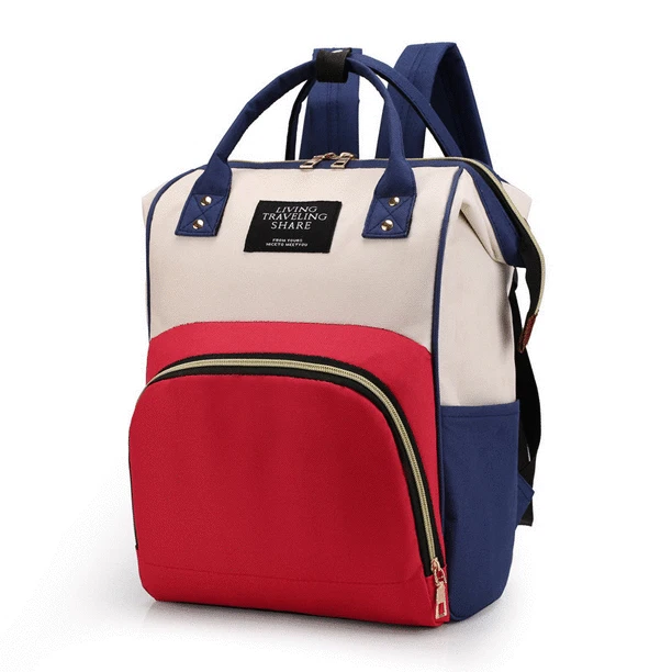 Large Capacity Diaper Bag Backpack, Waterproof Stylish Mummy Maternity Nappy Bag