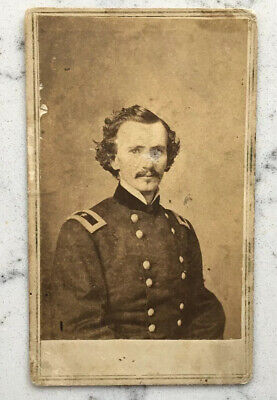 Antique Cdv Photograph Union Brig General J.j. Joseph Bartlett Anthony Civil War